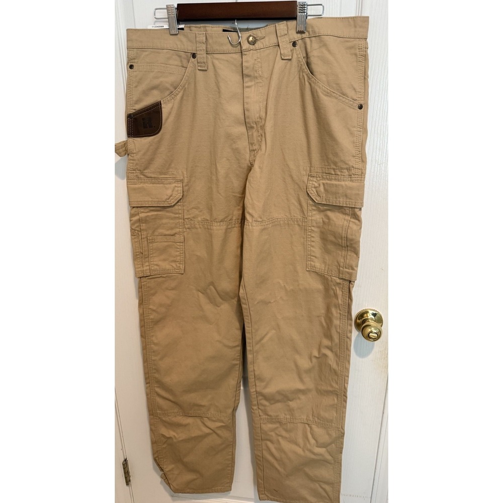 Wrangler RIGGS Workwear Ranger‎ Cargo Pants Mens 36x36 Cornstalk Tan NWT